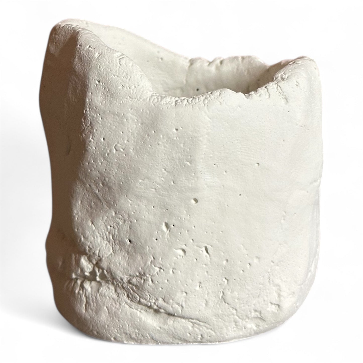 Cement Sand Wax Candle