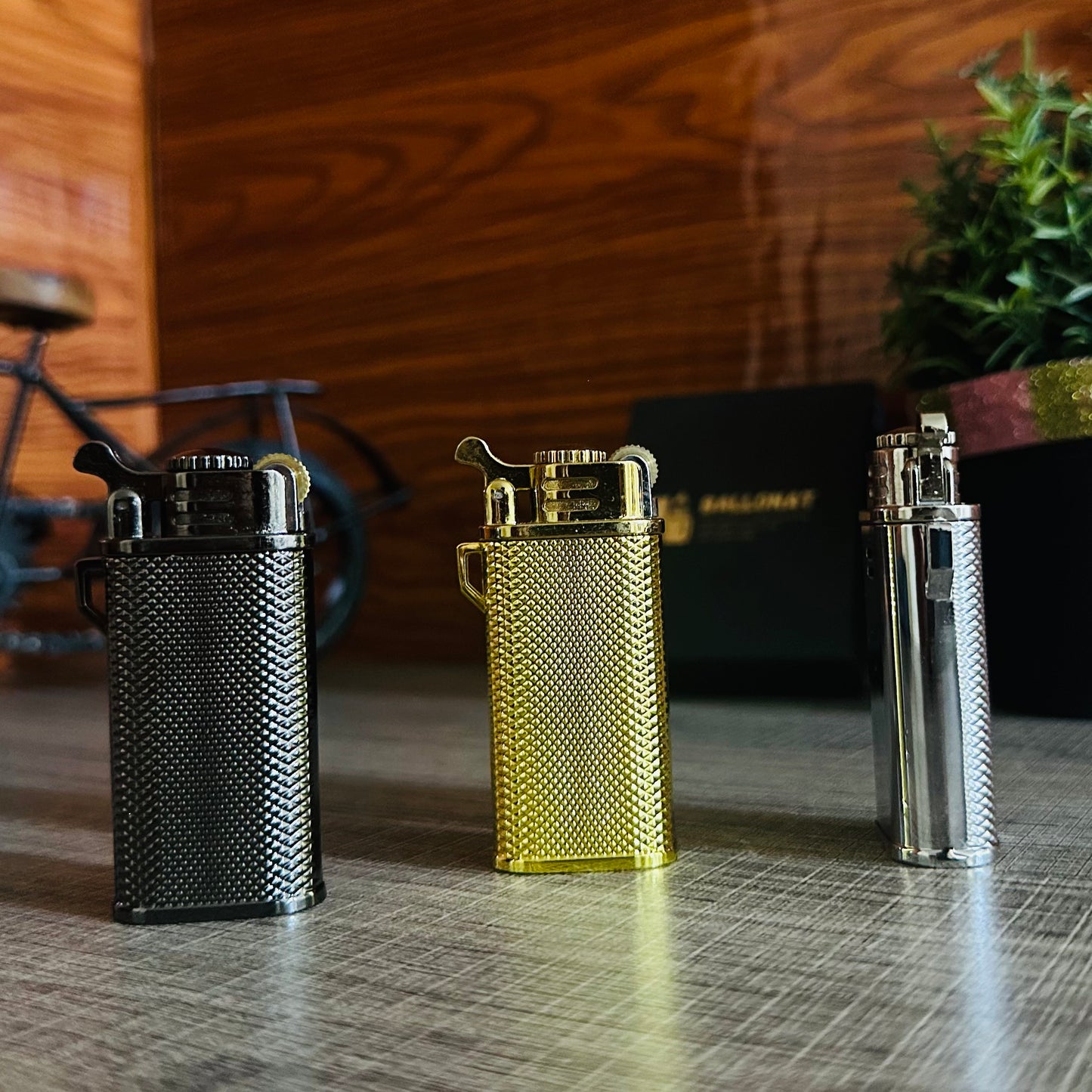 High-end Grinding Wheel Flame Gas Lighter