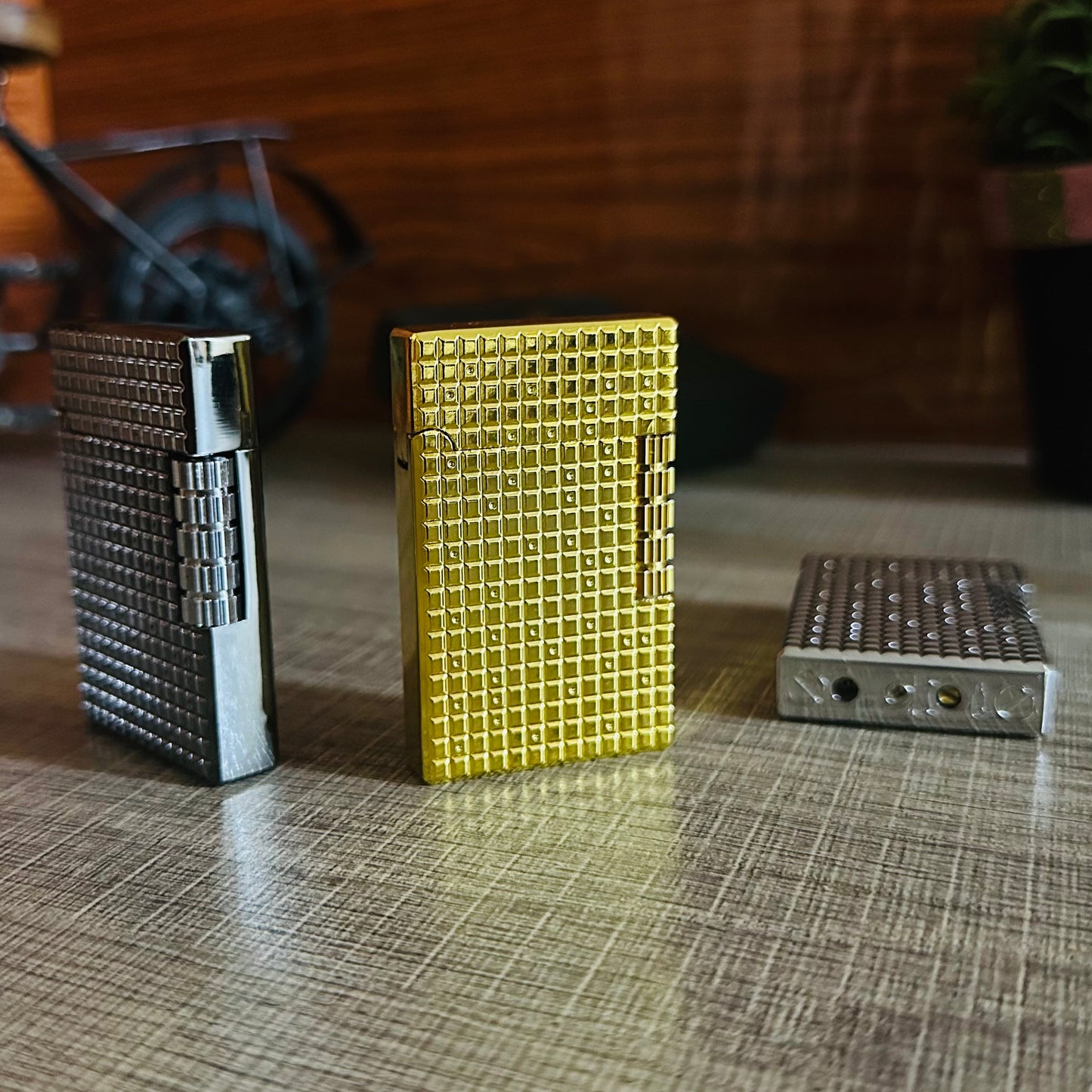 Classic Butane Metal Piano Tone Lighter