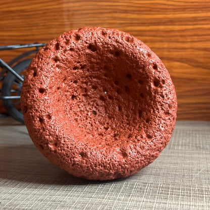 High End Round Bottom Cement Concrete Bowl Unique Shape Candle Jars