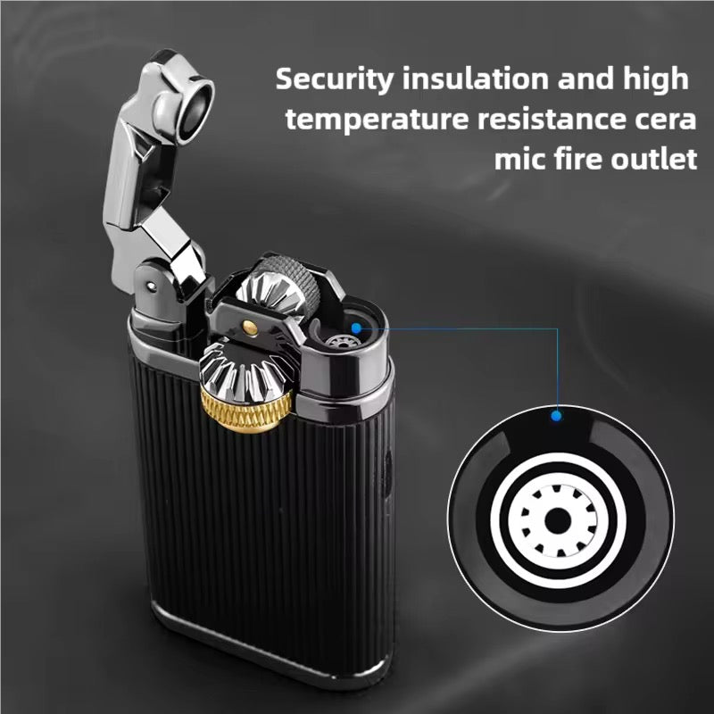 Handcrafted Metal Double Flame Lighter