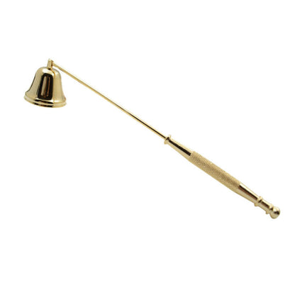 Golden Bell-Shaped Candle Snuffer