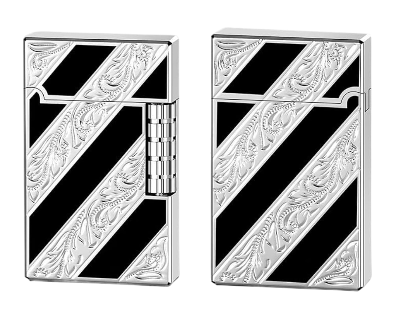 Personalized Diagonal Striped Lighter