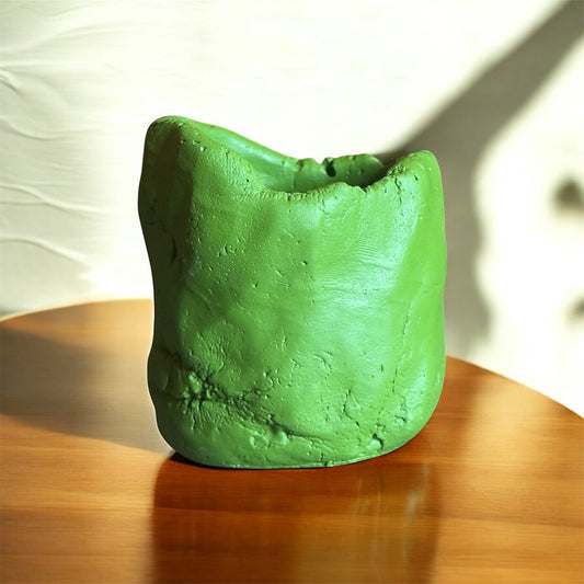 Cement Sand Wax Candle