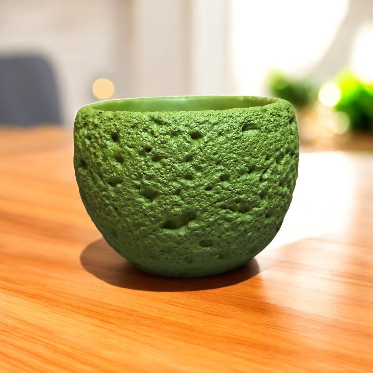 Premium Earthy Toned Handmade Clay Candle Jar