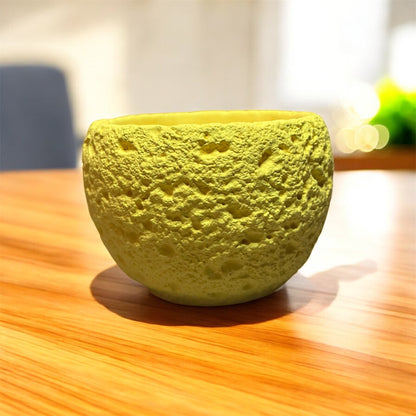 Premium Earthy Toned Handmade Clay Candle Jar