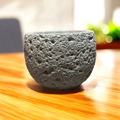 Premium Earthy Toned Handmade Clay Candle Jar