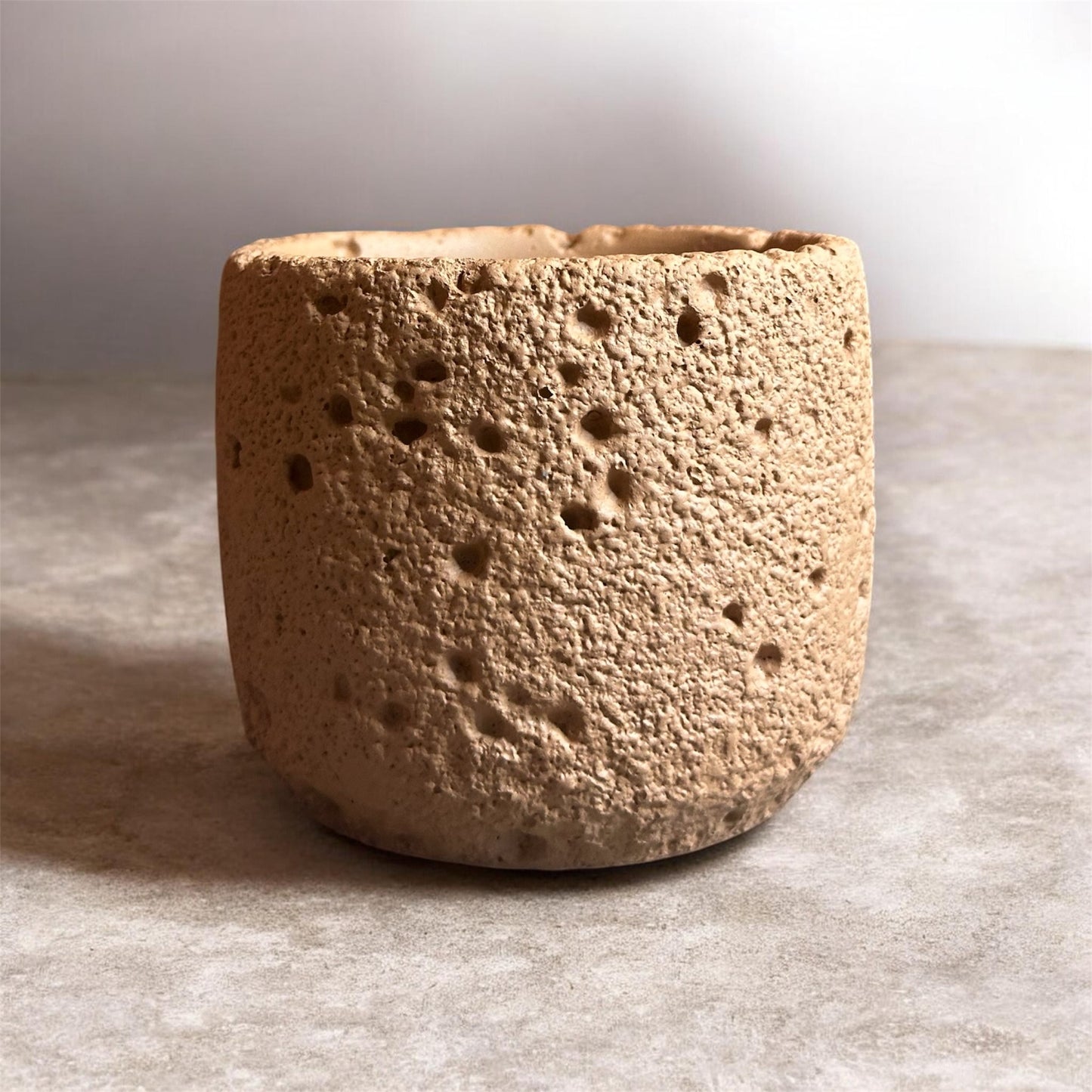 Cement Cup Luxury Jar Candles
