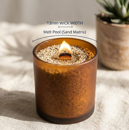 Premium Wooden Candle Wicks (13mm x 100mm)